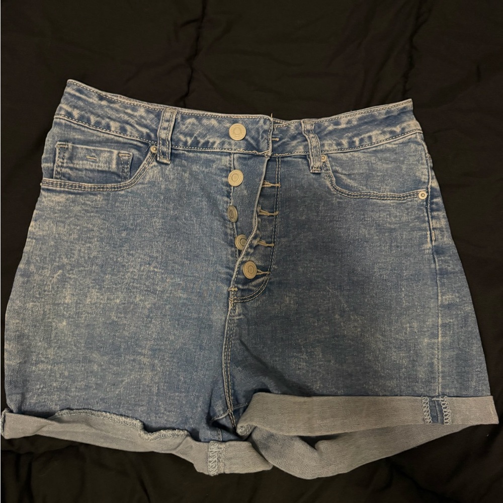 YMI Light Blue Jean Shorts